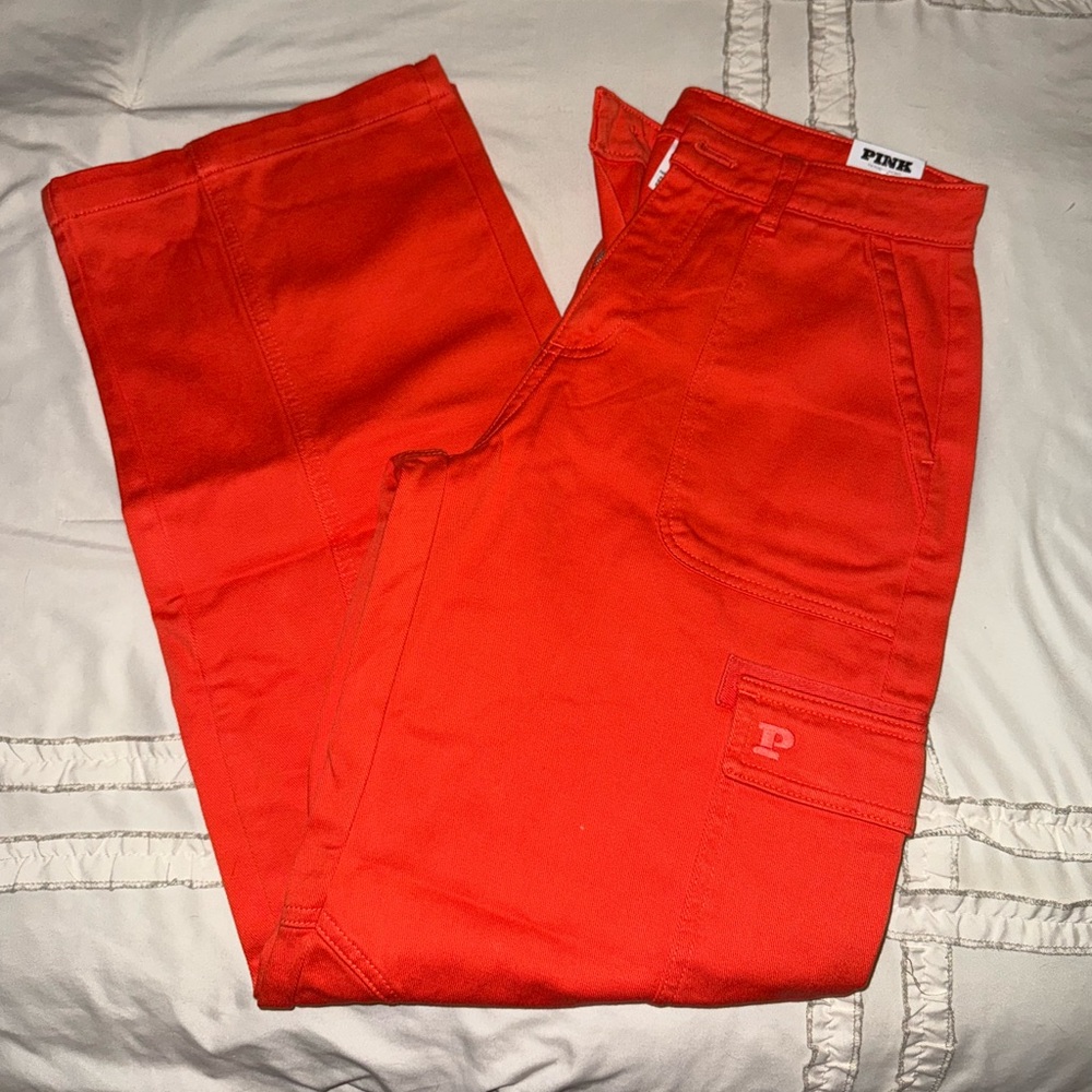 Victoria's Secret PINK Womans Vibrant Cargo Pants